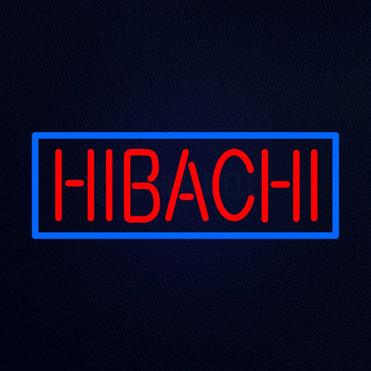 Hibachi Neon Flex Sign