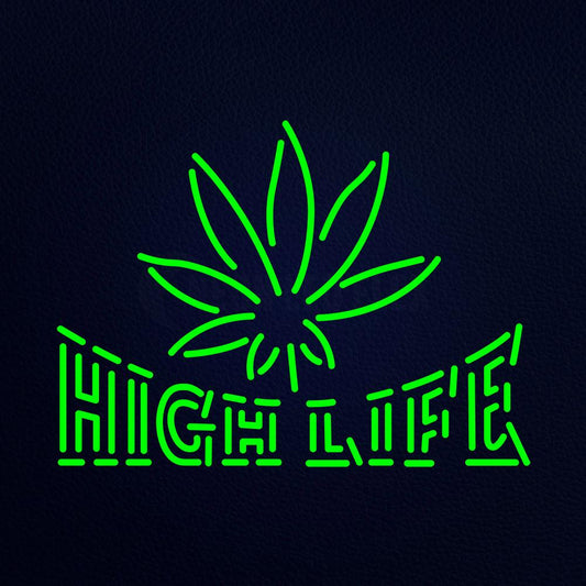 High Life Neon Flex Sign