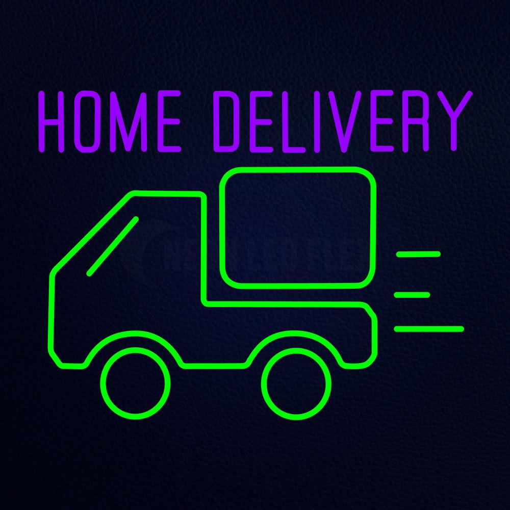 Home Delivery Free Neon Flex Sign