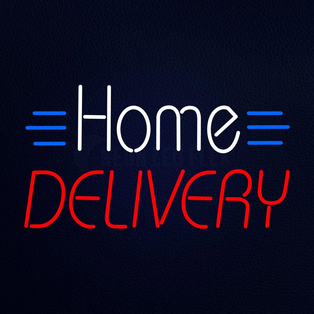 Home Delivery Neon Flex Sign