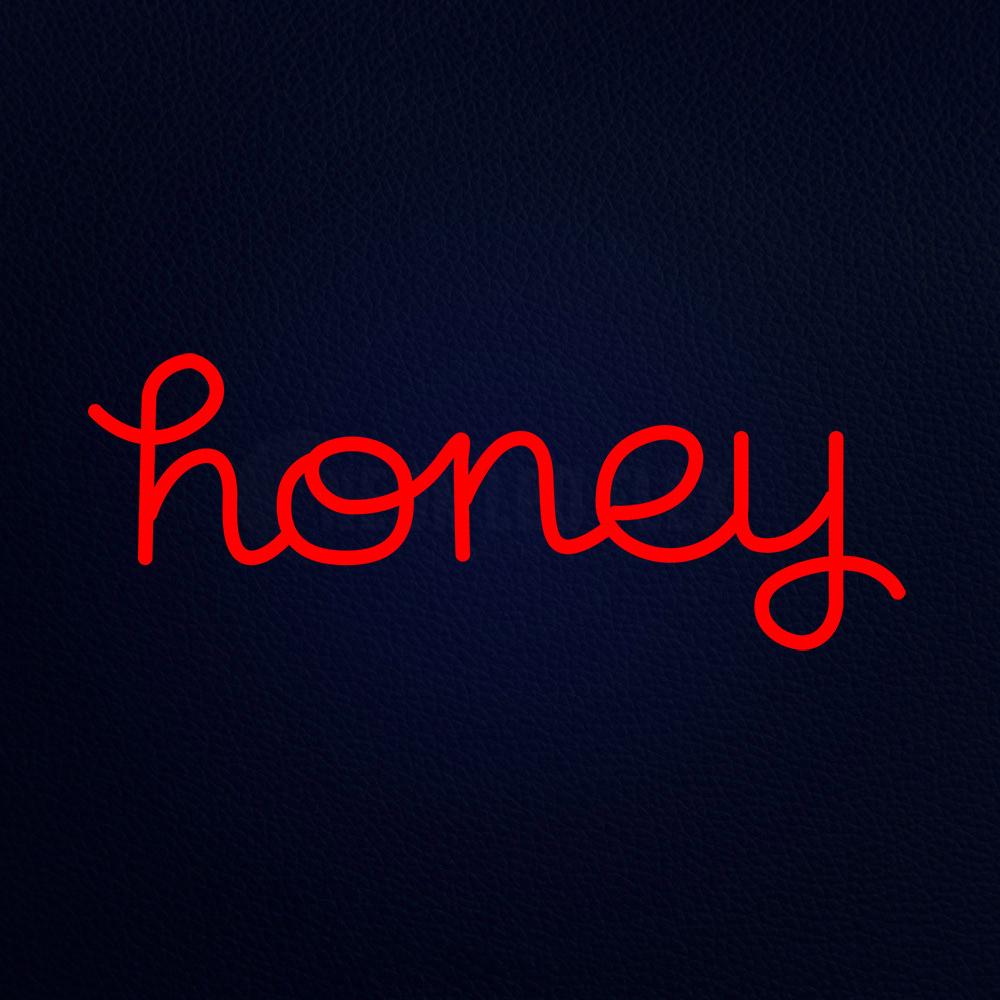 Honey Neon Flex Sign