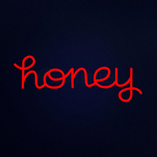 Honey Neon Flex Sign