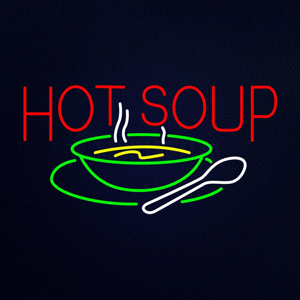 Hop Soup Neon Flex Sign