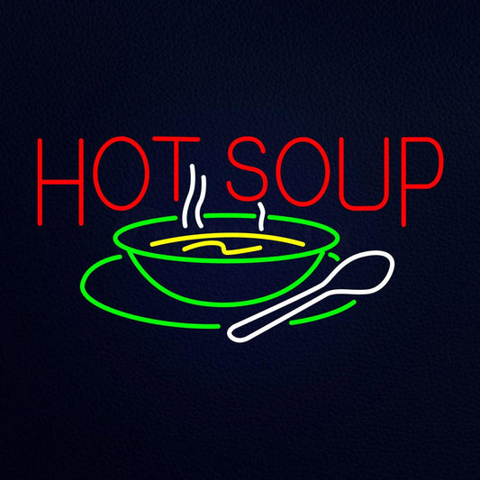 Hop Soup Neon Flex Sign