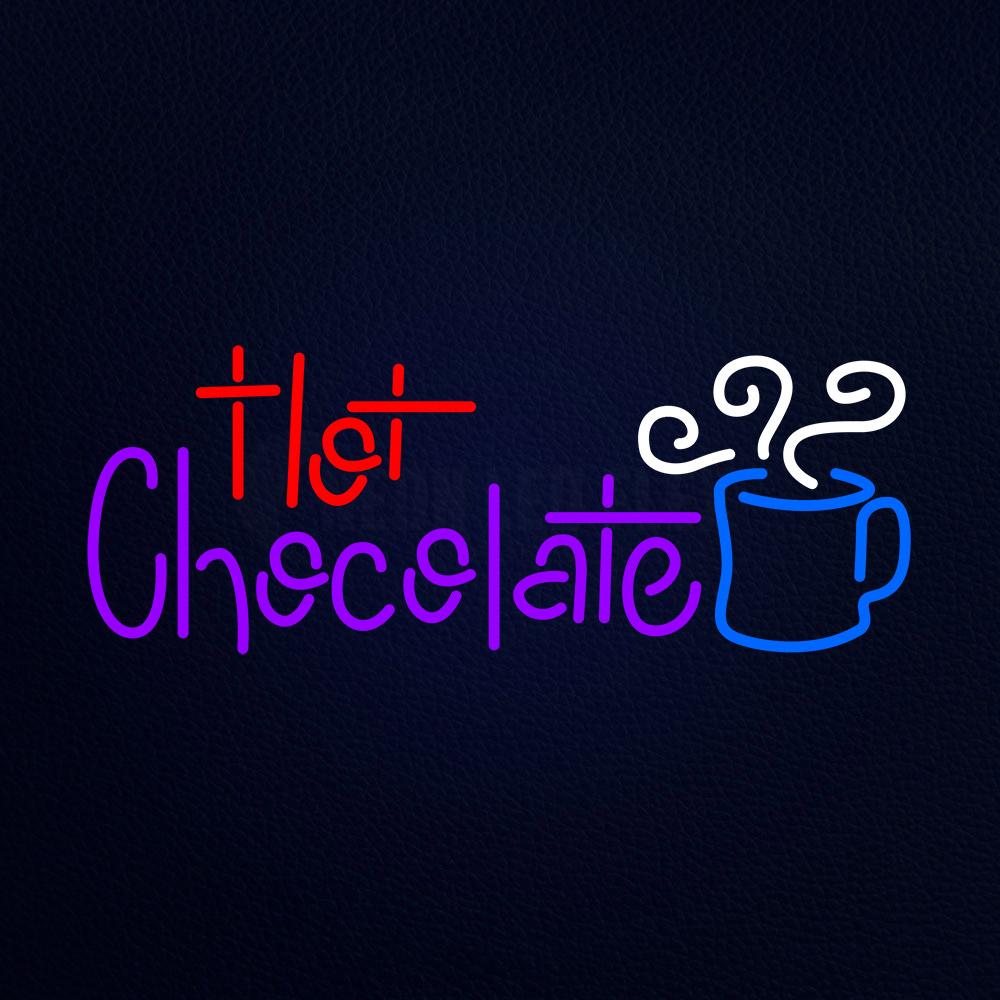 Hot Chocolate Catering Cafe Neon Flex Sign