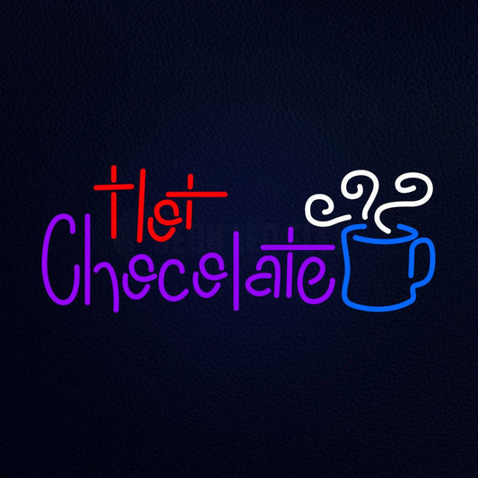 Hot Chocolate Catering Cafe Neon Flex Sign