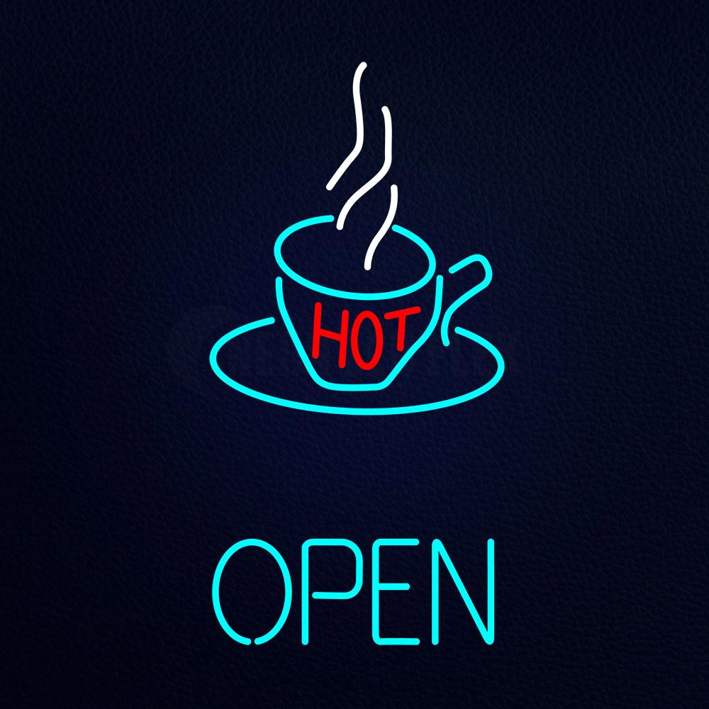 Hot Cup Tea Neon Flex Sign