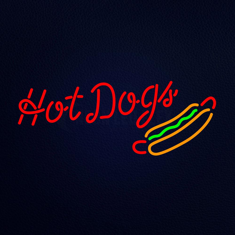 Hot Dogs Neon Flex Sign