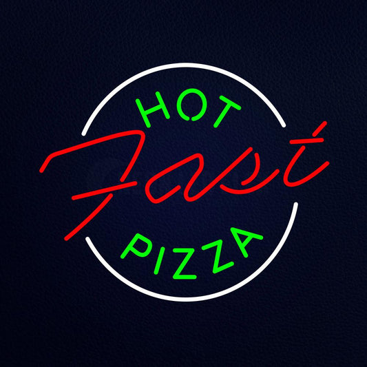 Hot Pizza Fast Food Neon Flex Sign