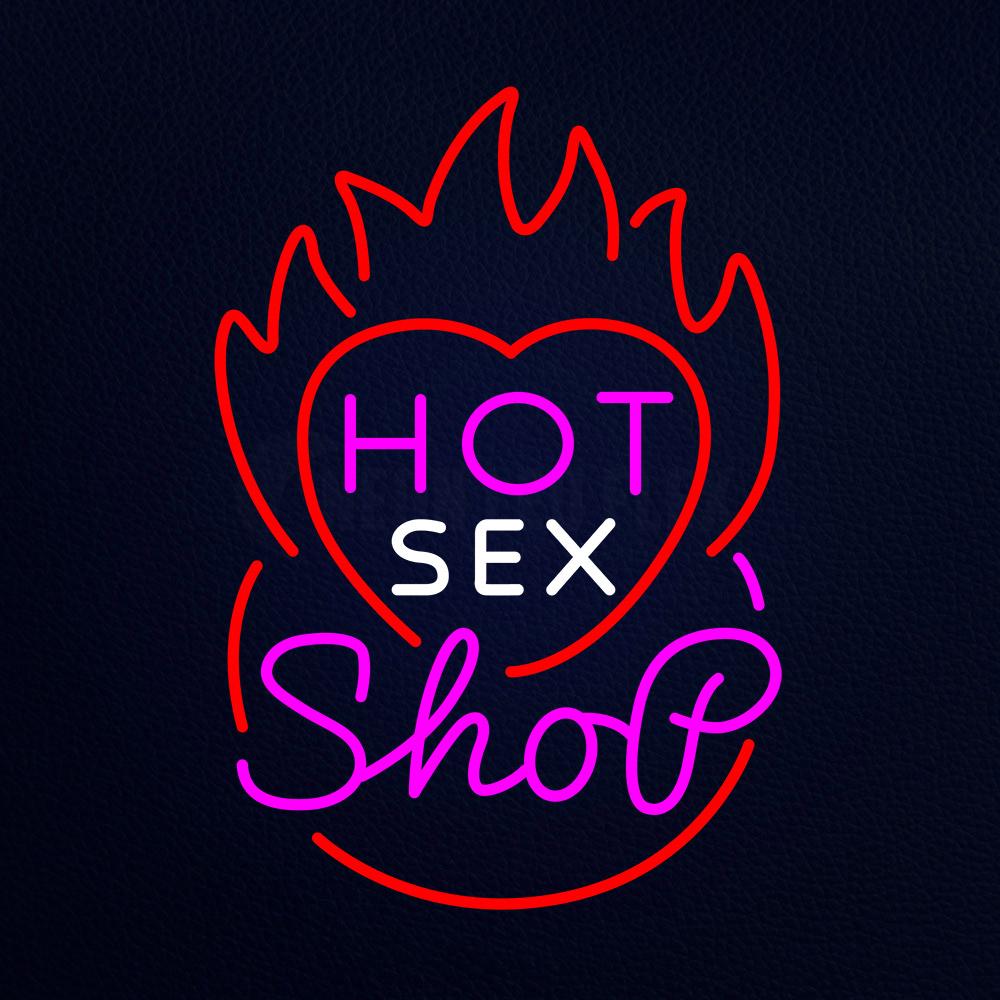 Hot Sex Shop Neon Flex Sign