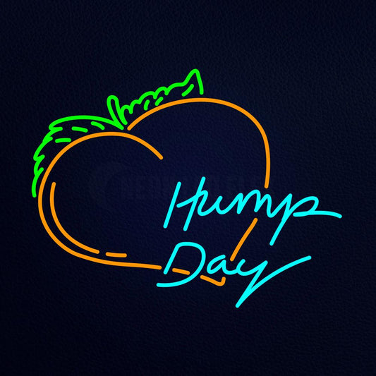 Hump Day Neon Flex Sign