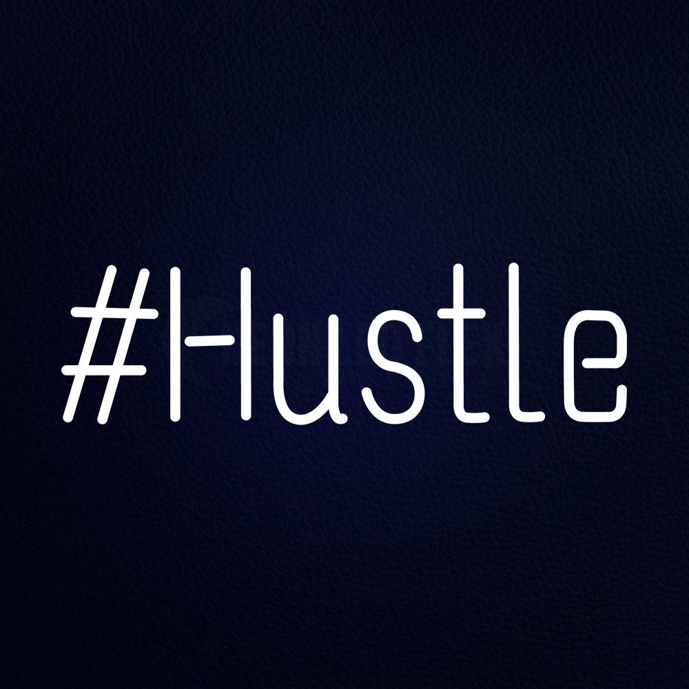 Hustle Neon Flex Sign