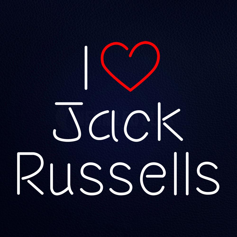 I Jack Russells Neon Flex Sign