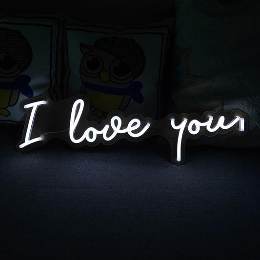 I love You Neon Sign