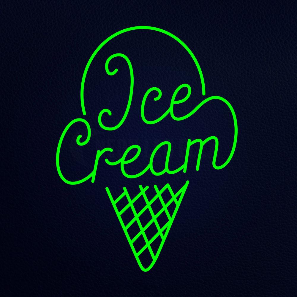 Ice Cream Neon Flex Sign