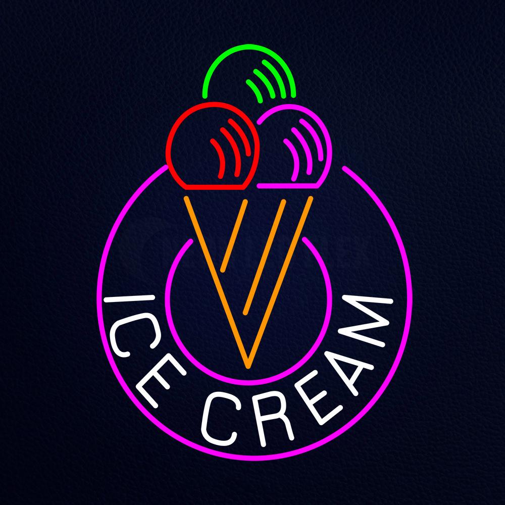 Ice Cream Neon Flex Sign