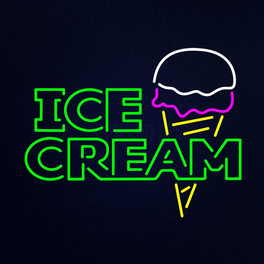 Ice Cream Neon Flex Sign