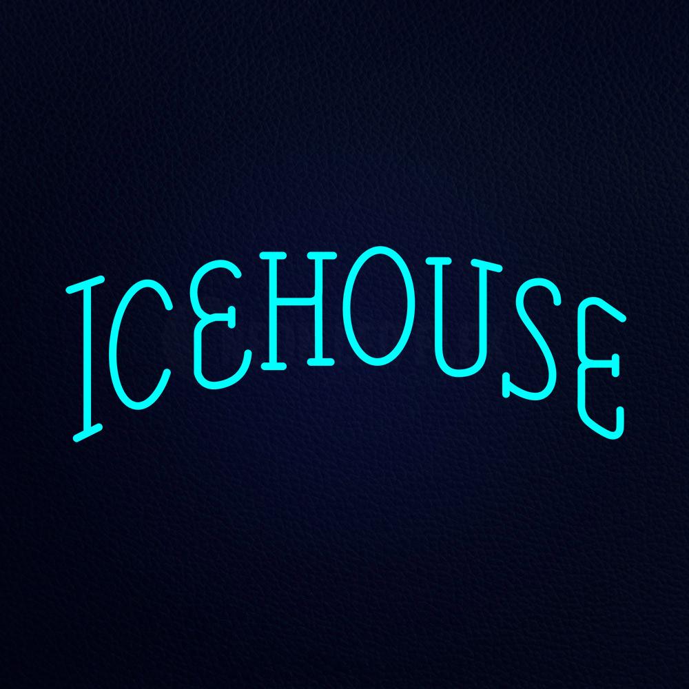 Ice House Neon Flex Sign