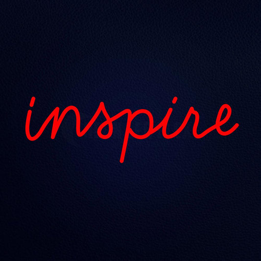 Inspire Neon Flex Sign