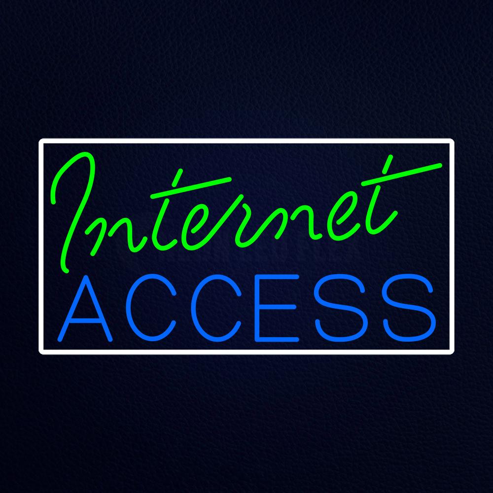 Internet Access Neon Flex Sign