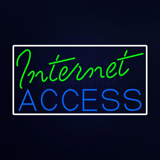 Internet Access Neon Flex Sign