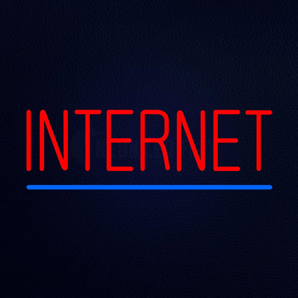 Internet Neon Flex Sign