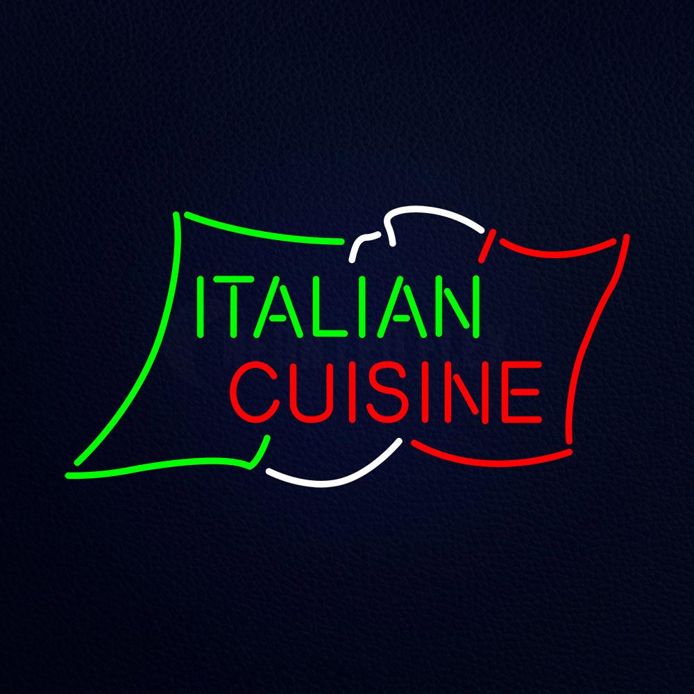 Italian Cuisine Neon Flex Sign