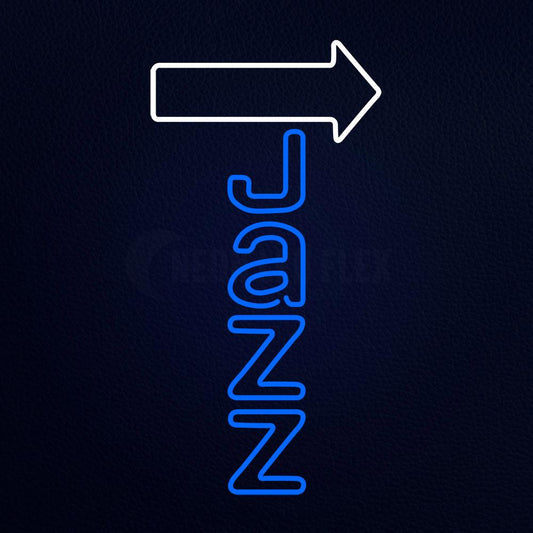 Jazz Vertical Neon Flex Sign