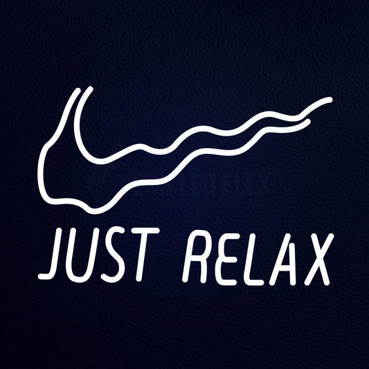 Just Relax Neon Flex Sign