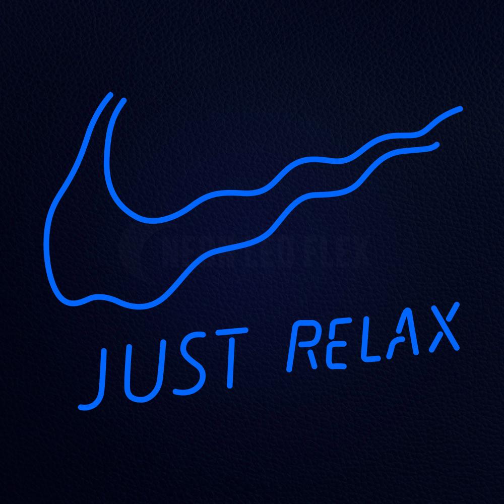 Just Relax Neon Flex Sign