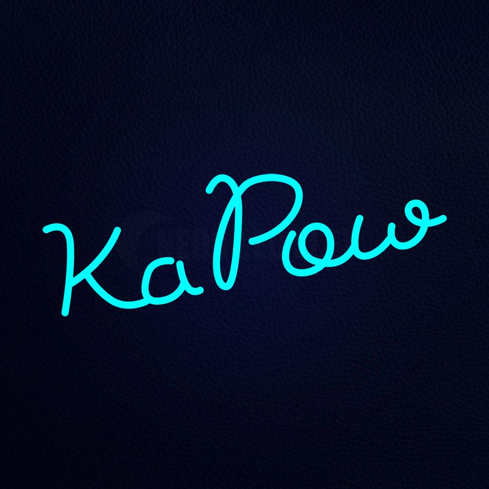 Ka Pow Neon Flex Sign