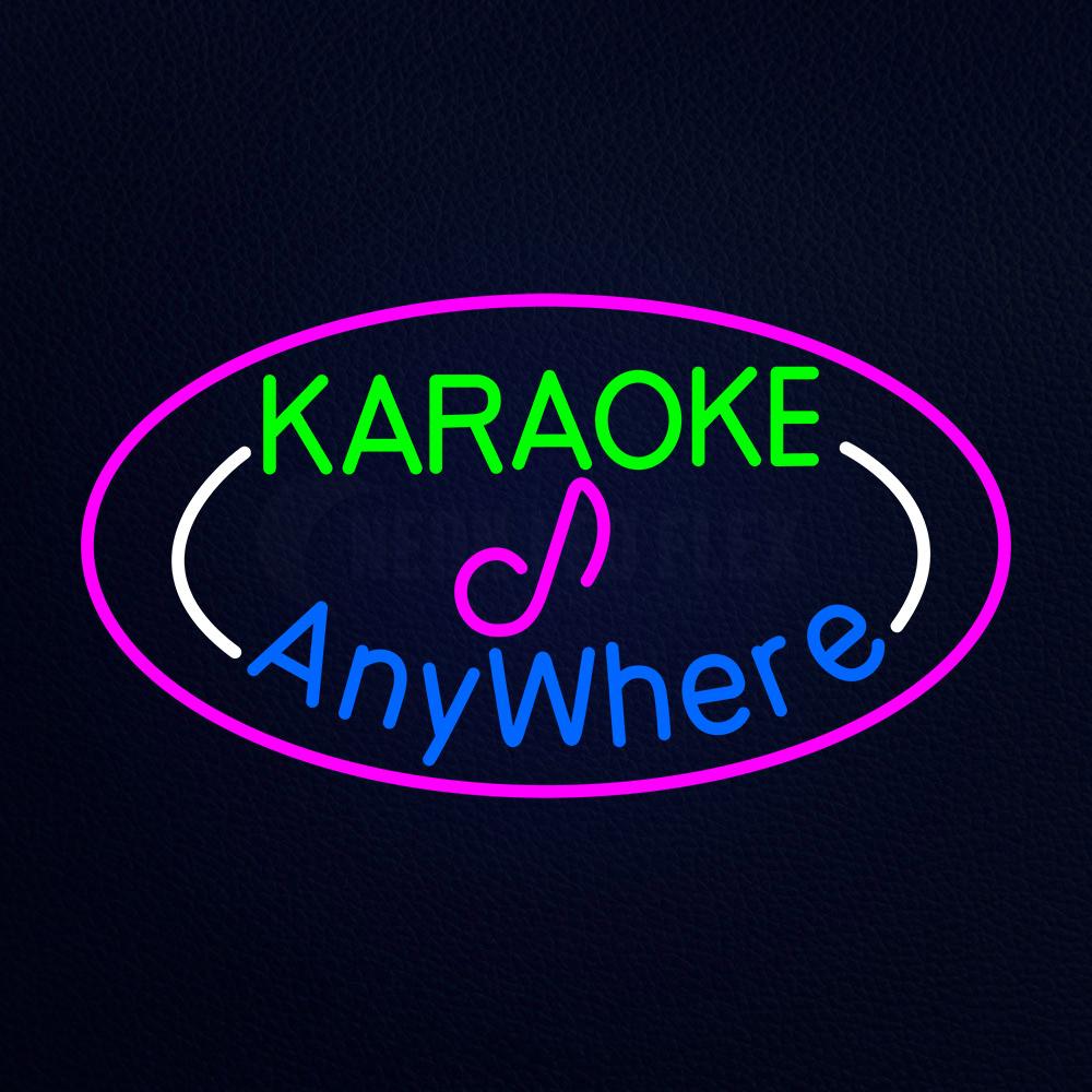 Karaoke Anywhere Neon Flex Sign