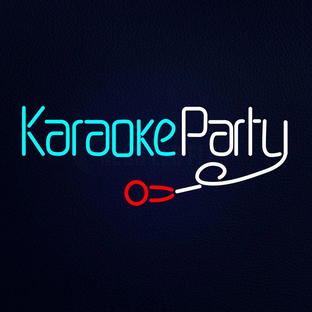 Karaoke Party Neon Flex Sign