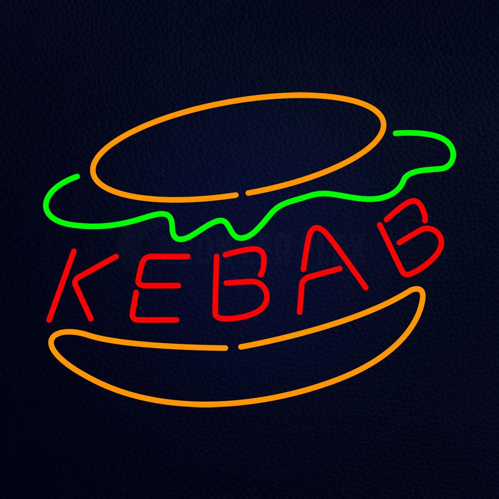 Kebab Burger Neon Flex Sign