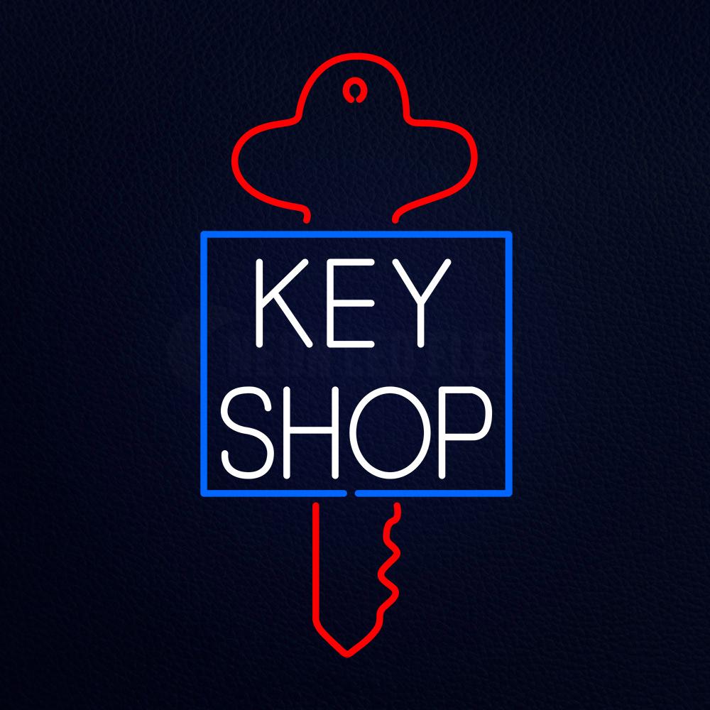 Key Shop Neon Flex Sign