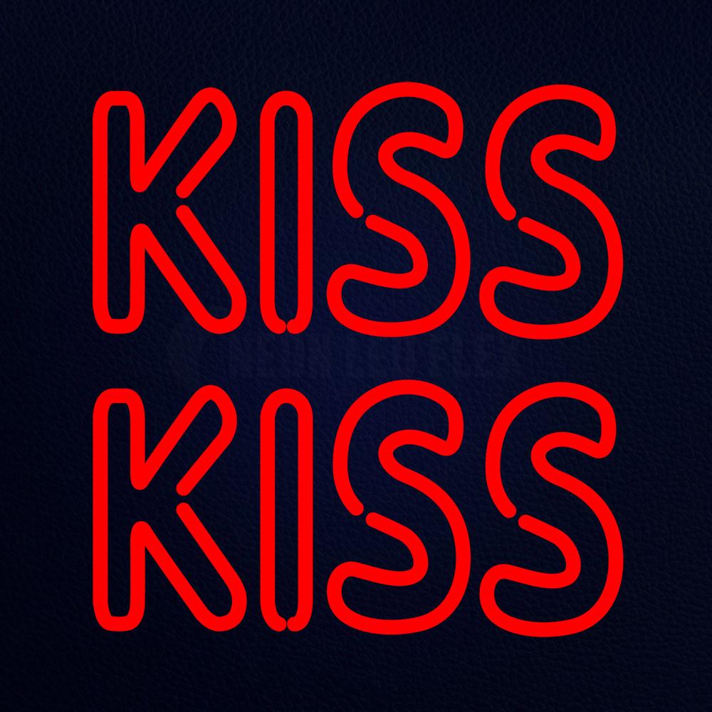 Kiss Neon Flex Sign