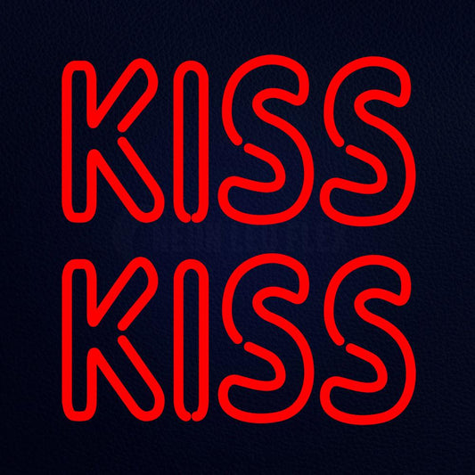 Kiss Neon Flex Sign