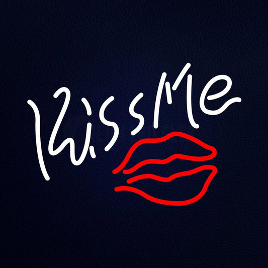 Kissme Neon Flex Sign