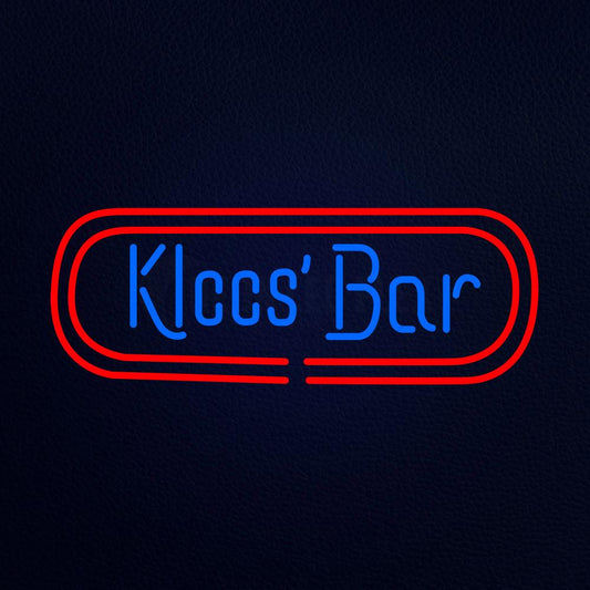 Kloos Bar Logo Neon Flex Sign