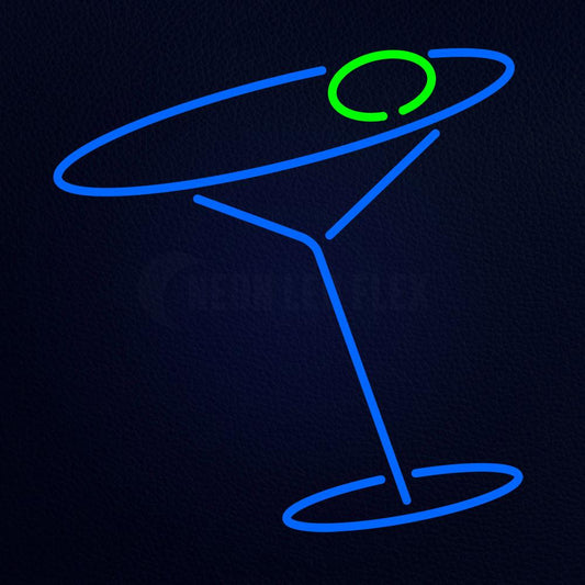 Kool Martini Real Neon Flex Sign