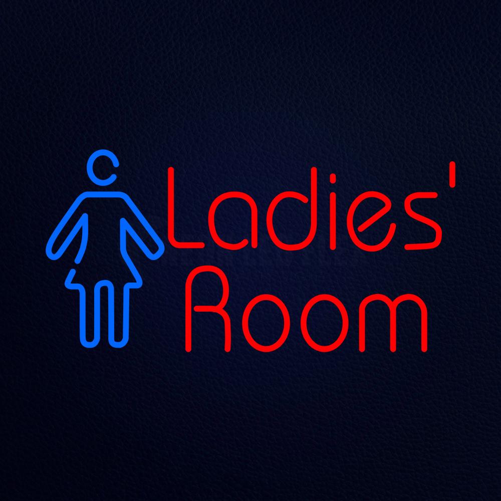 Ladies Room Animated Neon Flex Sign