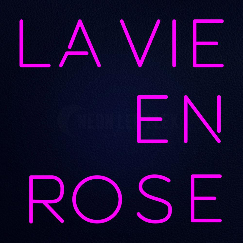 Lavie en Rose Neon Flex Sign