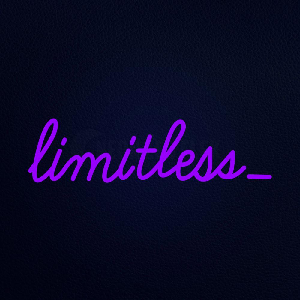 Limitless Neon Flex Sign