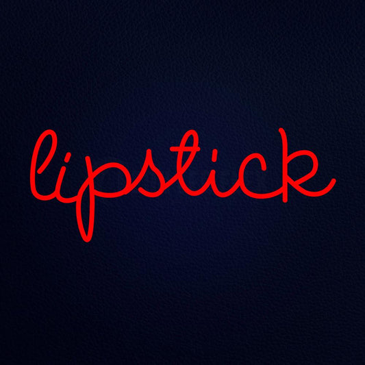 Lipstick Neon Flex Sign