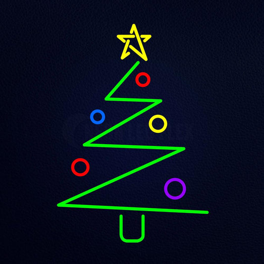 Logo Christmas Tree Neon Flex Sign