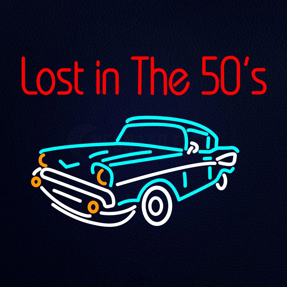 Lost in the 50s Neon Flex Sign