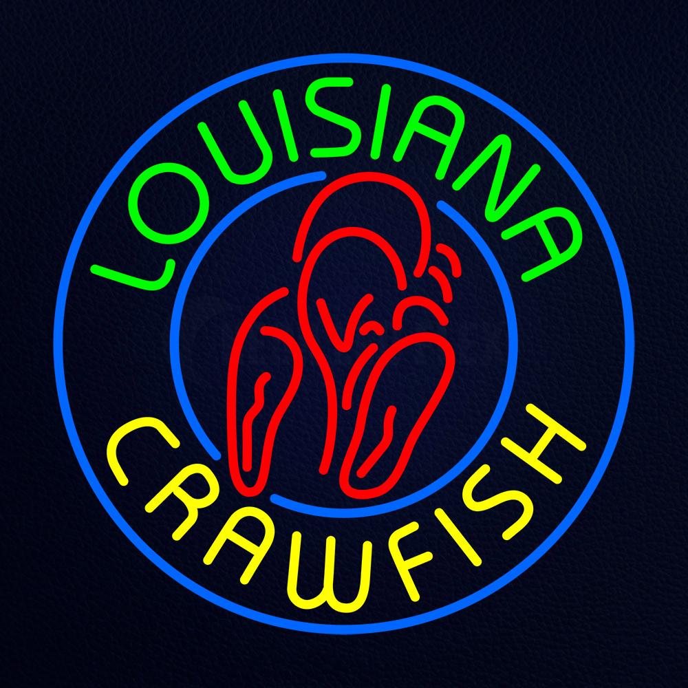 Louisiana Crawfish Neon Flex Sign