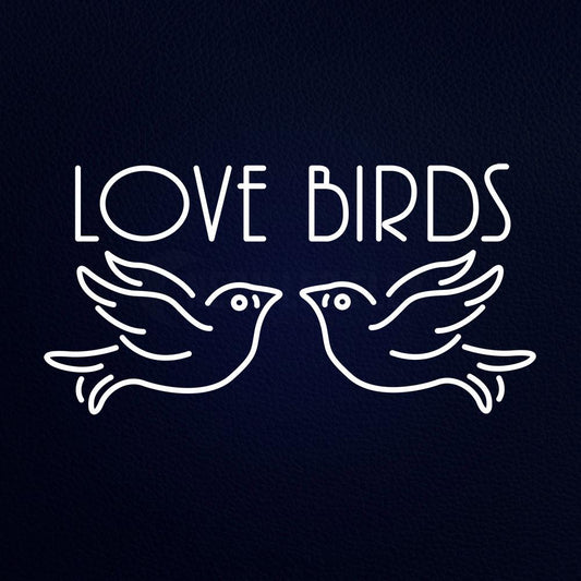 Love Birds Neon Flex Sign