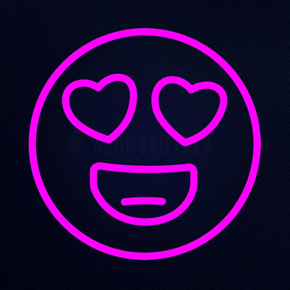 Love Emoji Neon Flex Sign