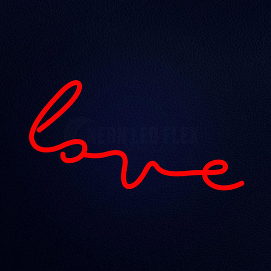 Love Neon Flex Sign